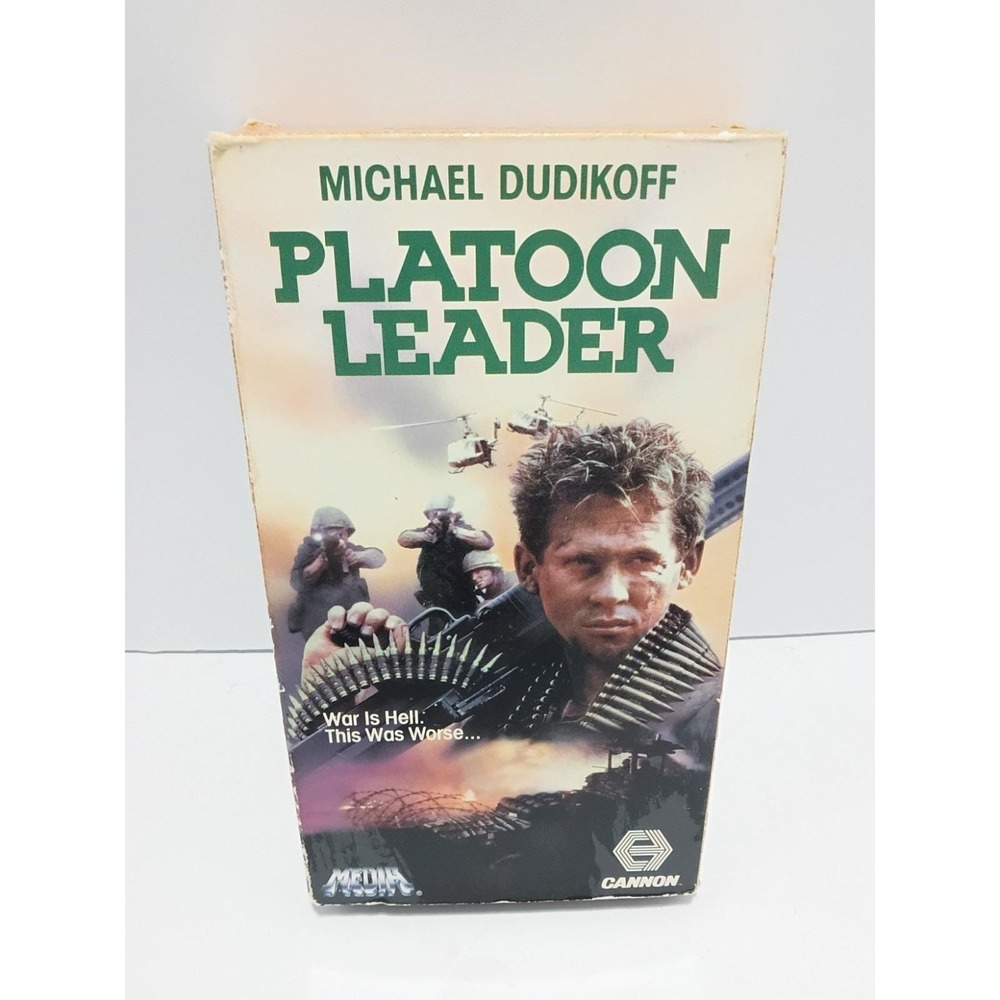 Platoon Leader VHS 1990 Michael Dudikoff